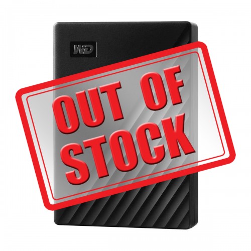 Western Digital My Passport External Hard Drive, USB 3.0, 2.5", Black, 5TB