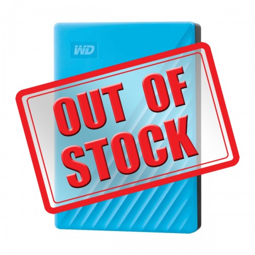 Western Digital My Passport External Hard Drive, USB 3.0, 2.5", Blue, 4TB