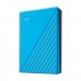 Western Digital My Passport External Hard Drive, USB 3.0, 2.5", Blue, 4TB