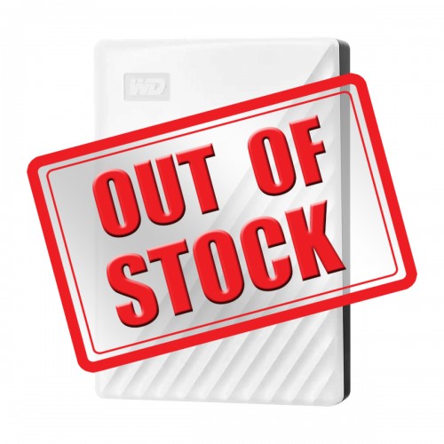 Western Digital My Passport External Hard Drive, USB 3.0, 2.5", White, 5TB