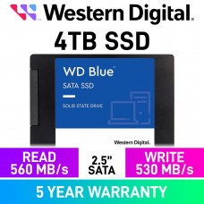 Western Digital Blue 2.5" SATA 6Gb/s SSD — 4TB