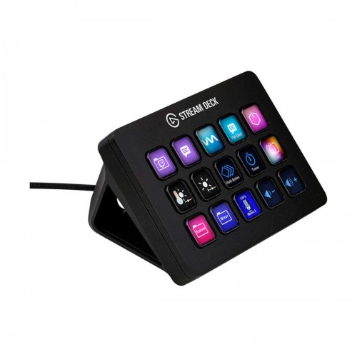 Elgato STREAM DECK MK.2 15 LCD Key USB Controller Keyboard — Black