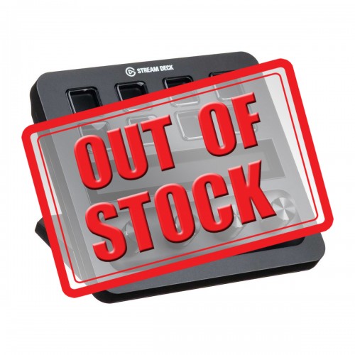 Elgato STREAM DECK + 8 LCD Key / 4 Encoder Dial / LCD Touch Panel USB Controller Keyboard — Black