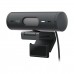 Logitech BRIO 500 Auto-Framing Webcam with Privacy Filter, Tripod Mountable, FHD 1080p — Graphite