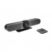 Logitech MeetUp All-in-One Conference Webcam with Built-in Speaker, Bluetooth, 4K